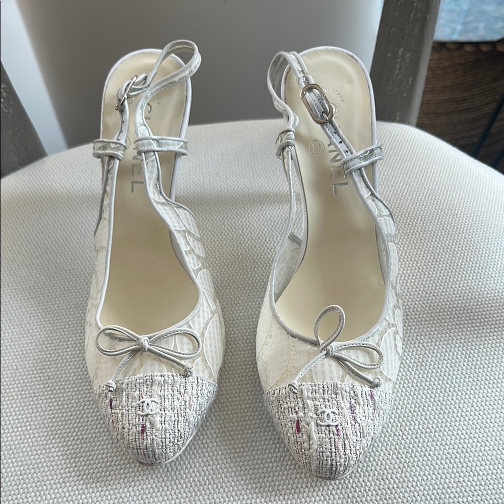 Chanel Slingback Pumps